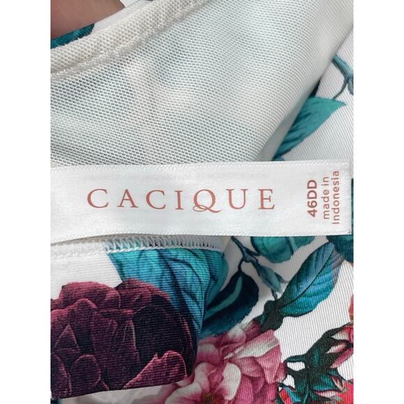 Caique Bra Lightly Lined Full Coverage Floral 46DD - Picture 4 of 5